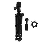 SYUULCOI Mannequin Stand Aluminium Alloy Adjustable Strong Light Portable Wig Stand Tripod for Hairdressing Training