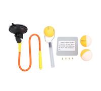 SYUULCOI PVC Adjustable Table Tennis Ball Sucker Training Pong Balls Trainer Accessory