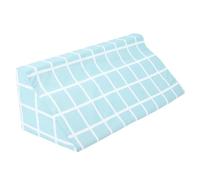 SYUULCOI Wedge Pillow R Shaped Soft Comfortable Removable Easy Cleaning Bedsore Turning Wedge Pillow for Side Sleepers (60 * 25 * 20cm)