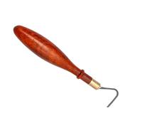 SYWAN Pottery Trimming Tool, Clay Sculpting Tools Tungsten Steel Cutter Head African Coralwood Ribbon Cutter Pottery Trimming Tool Mud Tool Clay Pottery Modelling Carving Tool (L-Shape)