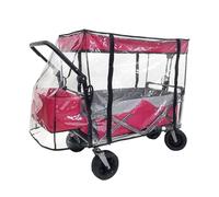 SYWAN Wagon Cover for Rain, Universal Rain Cover Water Proof Wind Cover Stroller Baby Trend Quad Radio Flyer Wagon Rain Cover Trolley Cart Accessories for Outdoor Garden Camping Picnic