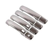 SYWHREV Door Handle Protectors Compatible with Kia for Soul 2014 2015 2016 2017 2018 2019 Chrome Car Door Handle Cover Decor Trim Sticker Styling Accessories