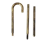 sywiyi Halloween Retro Costume Prop Cane Display Use Gold B One Size
