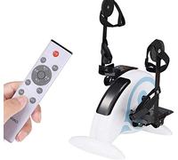 Sywlwxkq Fitness Motorized Electric Mini Exercise Bike/Pedal Exerciser, Adjustable Seat and Resistance, Postoperative Rehabilitation Pedal Trainer