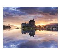 Syxaxis Eilean Donan Castle Kyle Lochalsh Scotland Photo Unframed Wall Art Print Poster Home Decor Premium