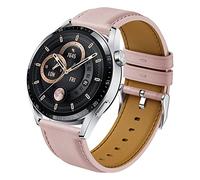 Syxinn 22mm Leather Strap Compatible with Huawei Watch GT 3 46mm/GT 3 Pro 46mm/GT 4 46mm Strap, Huawei Watch GT 2 46mm/GT 2 Pro/GT 2e, Huawei Watch 3/3 Pro Soft Leather Band Bracelet for Men and Women