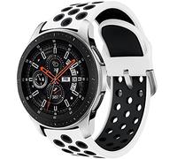 Syxinn Compatible for 22mm Strap Galaxy Watch 3 45mm/Galaxy Watch 46mm/Gear S3 Frontier/Classic Straps Band Silicon Wristband Bracelet for Moto 360 2nd Gen 46mm/Huawei Watch GT 2 46mm/Ticwatch Pro