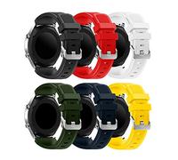 Syxinn Compatible with 22mm Galaxy Watch Band 46mm / Gear S3 Frontier/Classic/Samsung Galaxy Watch 3 45mm Silicone Sport Band for Huawei Watch GT 2 46mm/GT 3 46mm/Moto 360 2nd Gen 46mm
