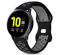 Syxinn Compatible with Samsung Galaxy Watch Active/Active 2 40mm 44mm Strap/Galaxy Watch 4/4 Classic Straps 20mm Silicon Band Wristband Bracelet for Galaxy Watch 3 41mm/Watch 42mm/Gear S2 Classic