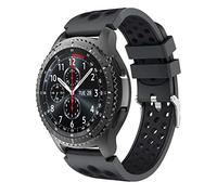 Syxinn Compatible with Strap Gear S3 Frontier/Classic/Galaxy Watch 46mm Straps Band 22mm Soft Silicone Replacement Wristband Bracelet Sport Strap for Galaxy Watch 3 45mm/Gear S3/Moto 360 2nd Gen 46mm