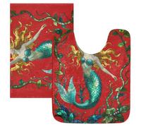 SyXIOP Bath mat bath mat for tub Beautiful Mermaid