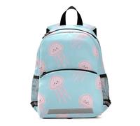 SyXIOP Cartoon Jellyfish Blue mini kids backpack chest strap book bags for student para bebes varon