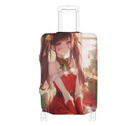 SyXIOP Christmas Sexy Anime Beauty Elastic Carry on Luggage Cover Suitcase Elastic Cover Baggage Protector Fit 18-32 Inch Luggage