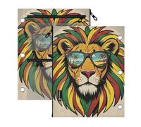 SyXIOP Clear Window Binder 3 Ringing Reggae Music Lion