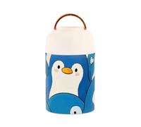 SyXIOP Cute Cartoon Penguin Stainless Steel Vacuum Insulated kids hot lunch containers with spoon for man pickle 17 oz