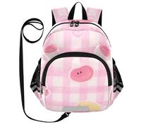 SyXIOP Cute Ears School Kid Backpack Leash Cool Girls Anti-Lost Diaper Bag Backpack with Reflective Strip S Cute Pink Sweet Character Lines