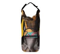 SyXIOP Dachshund Dog 80s Water Bottle Sling Stylish Purse with Water Bottle Holder 20/24/32/40oz for Daily Walking Hiking and Other Outdoor Activities Bolsa para Botella De Agua