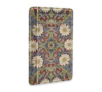 SyXIOP Daisy Red William Morris Leather Women's Slim Wallets