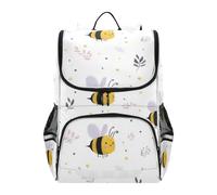 SyXIOP Designed backpack for kids boys 2nd grade Cute Cartoon Creature Bee