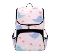 SyXIOP Designed kids backpacks for school Happy Valentine Cartoon Heart