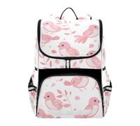 SyXIOP Designed simple modern backpack kids Light Pink Playful Falcon