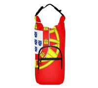 SyXIOP Flag Portugal Water Bottle Sling for Walking Space-Saving Water Bottle Accessories 20/24/32/40oz for Adults Kids Walking Hiking Camping Travelling Bolso para Botella De Agua