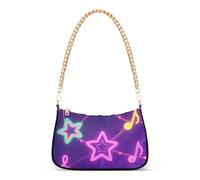 SyXIOP Fluorescent Colored Stars and Moons trendy wallet purses for women crossbody with multi pockets womens handbags for travel