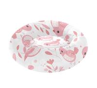 SyXIOP Light Pink Playful Falcon Anti-Slip Pet Dog Bed fluffier Cat Cave Bed for Small Size Pets Sleeping almohada para perros