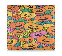 SyXIOP Pumpkin Doodle Art Premium Leather Car Registration and Insurance Holder Essential Car Wallet Case for Cards, Essential Document, Driver License Vehicle Paperwork