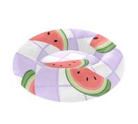 SyXIOP Red Square Watermelon Warm & Cozy Pet Dog Beds fluffier Cat Cave Bed for Small Size Pets Sleeping cama para perro