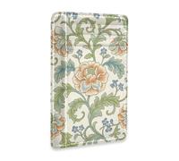 SyXIOP Retro Orange Rose William Morris Pattern Leather Womens Wallets Slim
