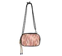 SyXIOP Rose Gold animal Pattern Cross Body Purse Women Comfort with Adjustable Strap Over The Shoulder Purse Have a meal