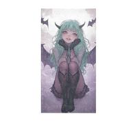 SyXIOP Sexy Little Devil Anime Girl decorative mat non slip anti mold washable mats for inside shower for Tub accessories 39x20in tapetes para ba?o