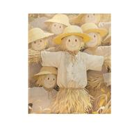 SyXIOP Throw Covers Hello Fall Autumn Scarecrow Yellow 50"x60"