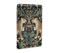 SyXIOP William Morris Design Leopard Leather Wallet Slim
