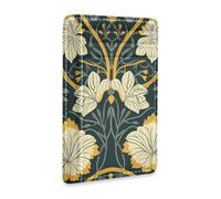 SyXIOP William Morris Floral Leather Slim Credit Card Wallet