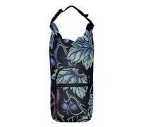 SyXIOP William Morris Grape Blue Sling Bag Water Bottle Zippered Hiking Gear Water Bottles Backpack 20/24/32/40oz for Daily Walking Hiking and Other Outdoor Activities Accesorios para Senderismo