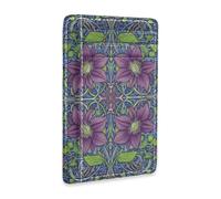 SyXIOP William Morris Purple Daisy Leather Ultra Slim Wallet