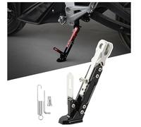 SYXJK Motorcycle Kickstand for Yamaha XT660R/XT660X/XT660Z Tenere/XT660Z Tenere ABS/XTZ 125, Adjustable Side Stand with Spring Lock, CNC Aluminum Alloy Parking Foot Brace, Non-Slip Support Kickstand