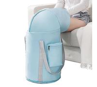 SYXLS Foldable Foot Bath Spa - Portable, Lightweight Foot Soak for Soothing Therapy, Multi Functional Soaking Bucket, Large Capacity, Suitable for Use in Laundry and Other Scenarios (Blue)