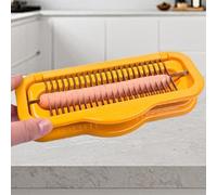 SYXLS Sausage Cutting Machine, 21 * 10 * 1.5cm, Easy, Fast, Even, and Durable to Use for Cutting Ham Sausages, Bananas, Hot Dogs, Machines, Furniture, and Daily Kitchen Utensils