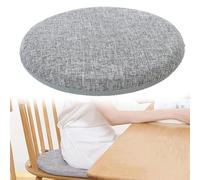 SYXLS Thick Anti Slip Pad, Car Driver Seat, Round Seat Cushion for Office Home Wheelchair Cushion Comfort Skidproof Antiskid Portable Auto Mobility Disability Aid