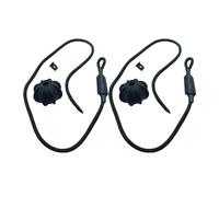 SYXLSJW Parcel Shelf String 2Pcs Compatible With VW Golf 6/MK6/GTI/R20 Car Rear Shelf Straps Ball Holding Cord Trunk Storage Tray Lid Rope