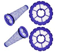 Syxtidy 2 Pack Replacement Hepa Post Filter & Washable Pre Filter Kit for Dyson DC50, Animal and Multi Floor Complete Vacuum,Replace Part # 965081-01&965080-01