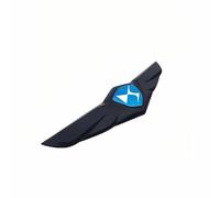 SYXWJL Car Emblem for DS 4 2015-2018, Car Badge Emblem Decal Stickers Metal Stickers with 3D Logo Chrome Finish Auto Body Tuning Accessories,Black-Blue