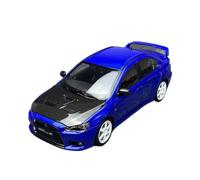 SYYANFEI 1:18 For Mitsubishi Lancer Evolution X EVO 10 Metal Vehicle Static Display Collection Gift(Blue)