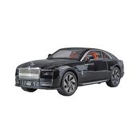 SYYANFEI 1:24 For Rolls-Royce Ghost Pull Back Car Toy Indoor Outdoor Play(Black)