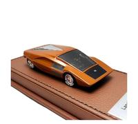 SYYANFEI 1:43 For Lancia Stratos Zero 1970 Collectible Die-Cast Vehicles Decorative Items And Model Car Gifts(Gray)