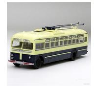 SYYANFEI 1/43 For Mtb-82d Trolleybus Diecast Metal Toy Vehicles Car Model Collection Gift Display Friends And Family