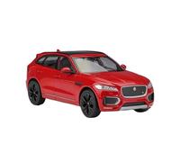 SYYANFEI Toy Car Model Die-cast 1:24 For Scale Jaguar F-pace Fpace Simulation Alloy Suv Car Model Fan Collection Display Home Decoratiforon Metal Ornaments Mini Vehicle(Red)